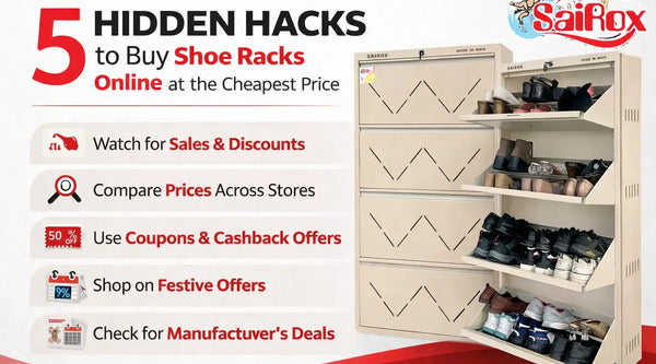 5 Hidden Hacks to Buy Shoe Racks Online at the Cheapest Price