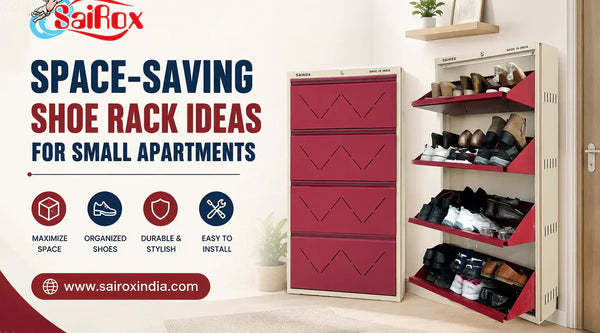 Space-Saving Shoe Rack Ideas for Small Apartments
