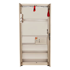 DESIGNER ALMIRAH SILVER BASIC FULL WARDROBE (36”)