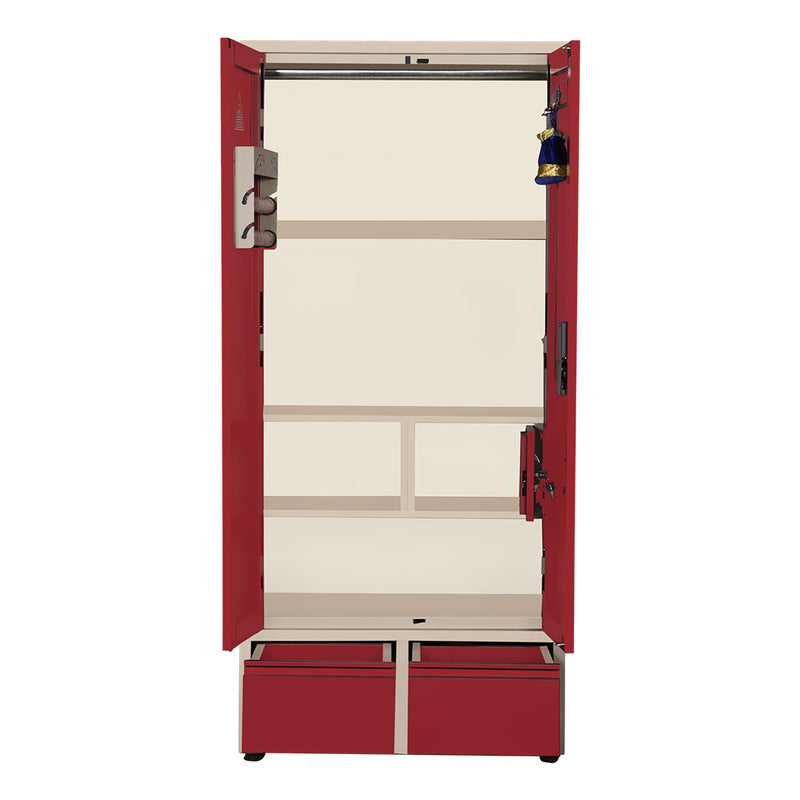 SILVER ECONOMY DOOR DRAWER FULL WARDROBE : 36